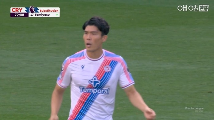 日媒:水晶宫0-2埃弗顿的比赛,首次出现2名日本球员同队出战英超 日媒:水晶宫0-2埃弗顿的比赛,首次出现2名日本球员同队出战英超